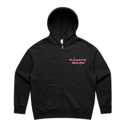 Clitoral Hood - Womens Zip Hoodie Thumbnail